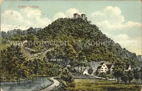 Roetteln Roettelweiler Schloss Litho /  /