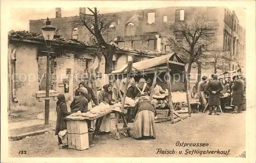 Ostpreussen Region Fleisch- u Gefluegelverkauf / Ostpreussen /