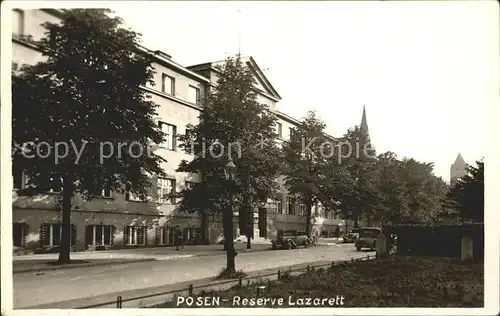 Posen Poznan Reserve Lazarett / Poznan /