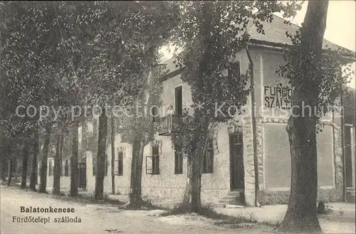 Balatonkeneseroel Ungarn Fuerdoetelepi szalloda / Ungarn /