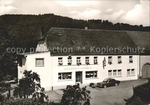 Sengscheid Gatshaus-Pension Zur Waldeslust / Sankt Ingbert /Saarpfalz-Kreis LKR