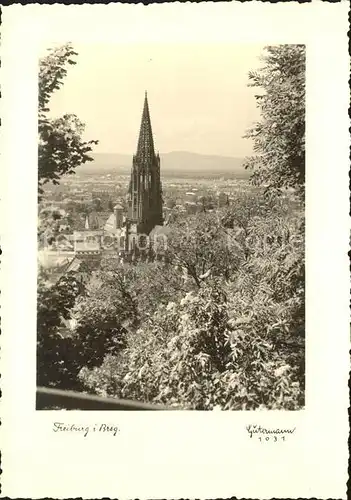 Foto Gutermann Nr. 1031 Freiburg im Breisgau Muenster / Loerrach /Loerrach LKR