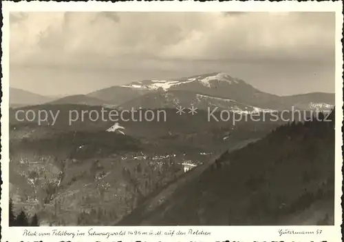 Foto Gutermann Nr. 57 Schwarzwald Belchen / Loerrach /Loerrach LKR