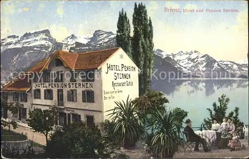 Brienz BE Hotel Pension Sternen / Brienz /Bz. Interlaken