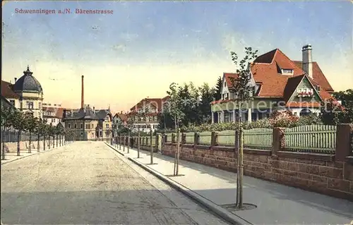 Schwenningen Neckar Baerenstrasse  / Villingen-Schwenningen /Schwarzwald-Baar-Kreis LKR