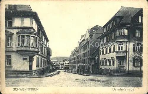 Schwenningen Neckar Bahnhofstrasse / Villingen-Schwenningen /Schwarzwald-Baar-Kreis LKR