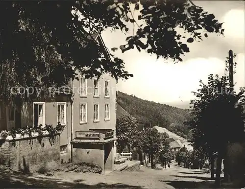 Mankenbach Oberhain Gaststaette / Oberhain /Saalfeld-Rudolstadt LKR