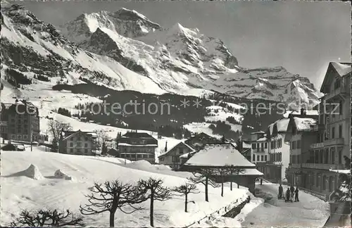 Wengen BE mit Jungfrau / Wengen /Bz. Interlaken