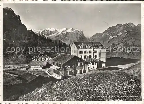 Engstlenalp BE mit Berneralpen / Innertkirchen /Bz. Oberhasli