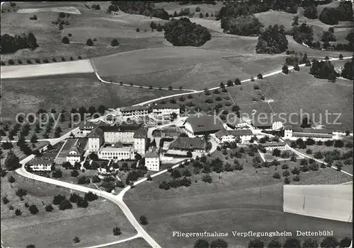 Dettenbuehl Verpflegungsheim Fliegeraufnahme / Wiedlisbach /Bz. Wangen