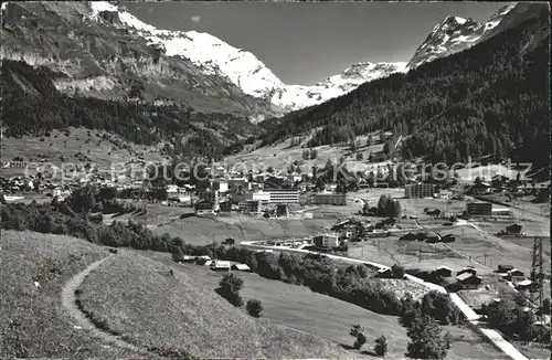 Leukerbad Balmhorn Gitzifurgge Ferdenrothorn Kat. Loeche les Bains