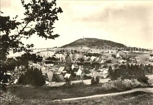 Altenberg Erzgebirge Panorama Kat. Geising