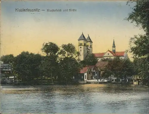 Klosterlausnitz Klosterteich u.Kirche