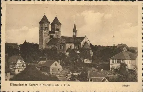 Klosterlausnitz Mit Kirche