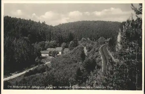 Klosterlausnitz Bockmuehle im Zeitzgrund