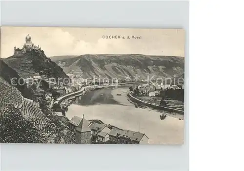 Cochem Mosel Moselpanorama Kat. Cochem