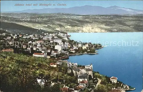 Abbazia Istrien Mattuglie Castua  / Seebad Kvarner Bucht /Primorje Gorski kotar