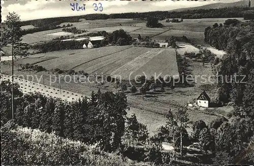 Iburg Teutoburger Wald Blick vom Langenberg Kat. Hoerstel