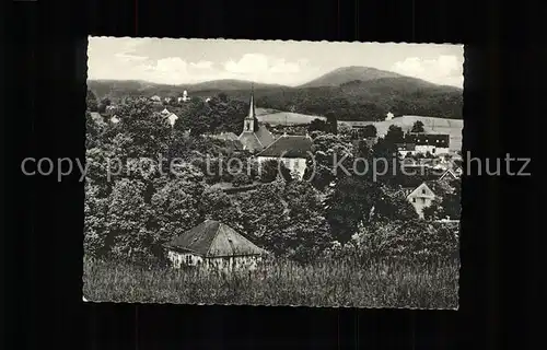 Iburg Teutoburger Wald Ausblick vom Langenberg Kat. Hoerstel