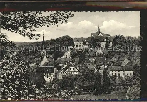 Iburg Teutoburger Wald Schloss Iburg Fachwerkhaus Kat. Hoerstel