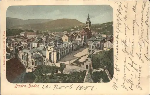 Baden Baden  Kat. Baden Baden