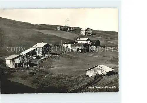 Glas Tschappina Berggasthaus Beverin / Tschappina Graubuenden /Bz. Hinterrhein