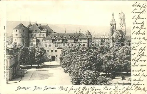 Stuttgart Altes Schloss Kat. Stuttgart