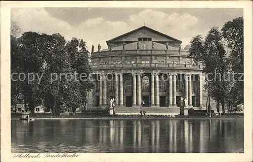 Stuttgart Landestheater Kat. Stuttgart