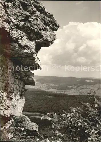 Schwaebische Alb Hangender Stein Raichberg Kat. Heilbronn