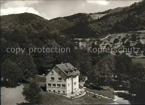 Bad Sulzbach Pension Waldfrieden Kat. Lautenbach