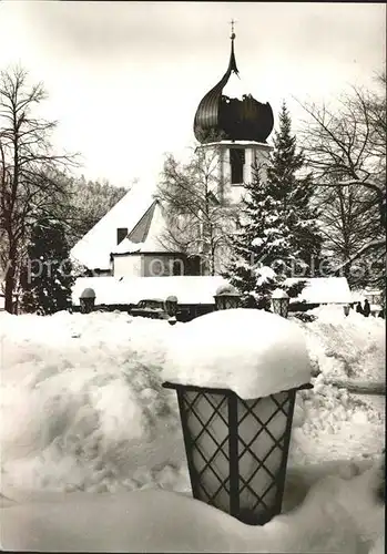 Alpersbach Gasthaus Pension zum Engel Kirchenpartie