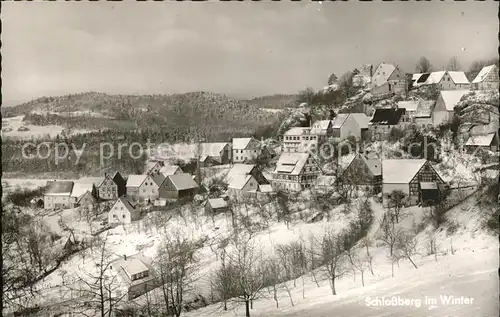 Osternohe Lauf Gasthaus Igel Schlossberg im Winter Kat. Lauf a.d.Pegnitz