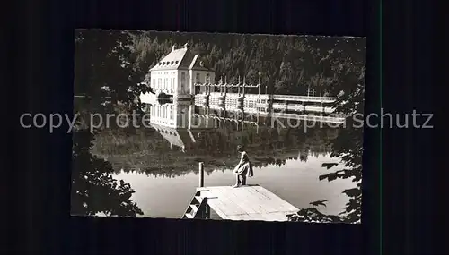 Hoellensteinsee Kraftwerk  Kat. Viechtach