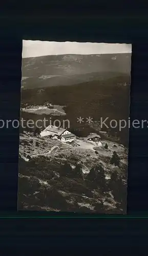 Arberschutzhaus Hotel Brennes Kat. Grosser Arber Bayerisch Eisenstein