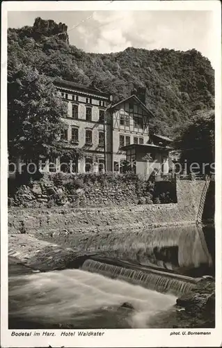 Bodetal Harz Hotel Waldkrater Kat. Treseburg