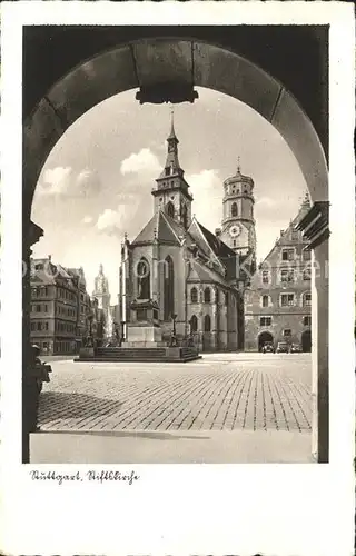 Stuttgart Stiftskirche Kat. Stuttgart