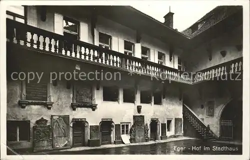 Eger Marktredwitz Hof im Stadthaus Kat. Marktredwitz