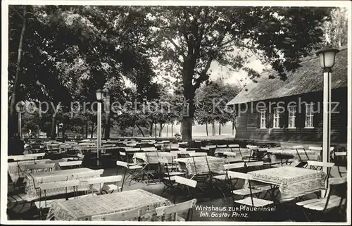 Wannsee Wirtshaus Pfaueninsel  Kat. Berlin