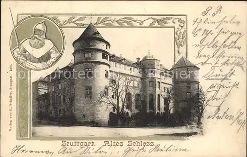 Stuttgart Altes Schloss  Kat. Stuttgart