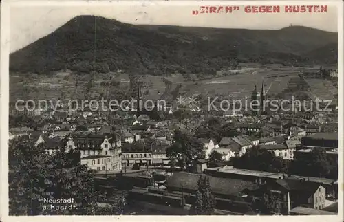 Neustadt Haardt Ortsansicht Kat. Neustadt an der Weinstr.