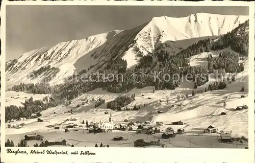 Riezlern Kleinwalsertal Vorarlberg mit Fellhorn Kat. Mittelberg