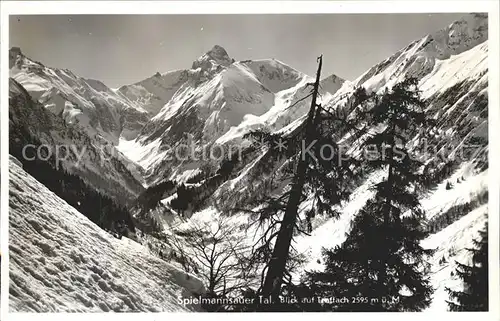 Trettach mit Spielmannsauer Tal Kat. Oberstdorf