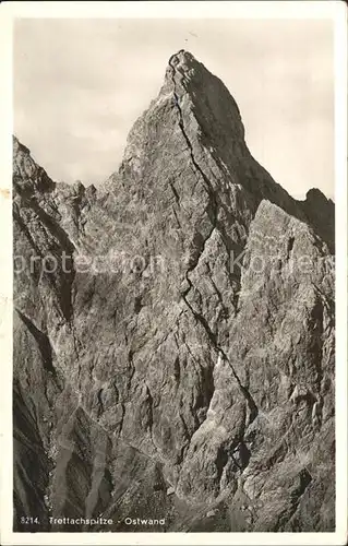 Trettach Trettachspitze Ostwand Kat. Oberstdorf