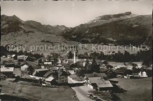 Riezlern Kleinwalsertal Vorarlberg Ortsansicht Kat. Mittelberg