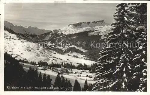 Riezlern Kleinwalsertal Vorarlberg mit Hoch Ifen Kat. Mittelberg