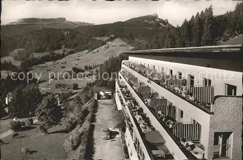 Riezlern Kleinwalsertal Vorarlberg Kuranstalt Dr Backer Kat. Mittelberg