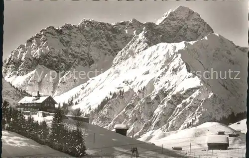 Hirschegg Kleinwalsertal Vorarlberg Waldemar Petersen Haus Kat. Mittelberg