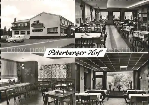Braunshausen Wadern Hotel Peterberger Hof Kat. Wadern