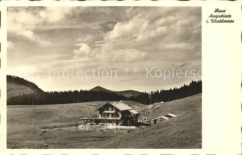 Winklmoos Winkelmoos Haus Augustiner / Reit im Winkl /Traunstein LKR