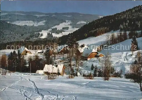 Alpersbach Gasthaus Pension zur Esche Kat. Hinterzarten